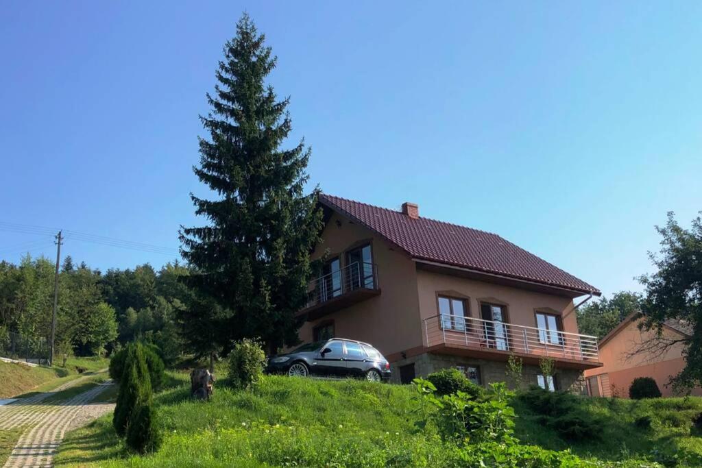 Villa Dom Na Wzgorzu Z Pieknymi Widokami. Miejsce Tropie Esterno foto